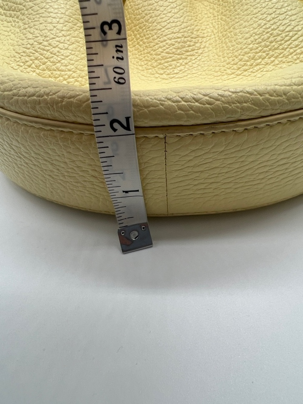 Behno New York Mini Crossbody Bag Leather Knot Dumpling Bag - Picture 11 of 12